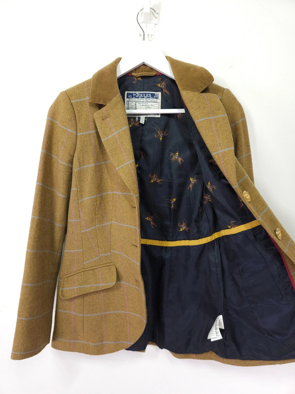 Blazer Tweed Herringbone Hacking Country